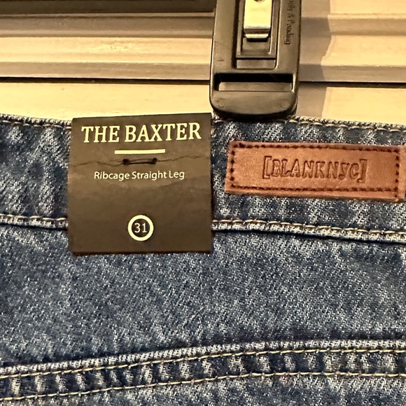 Blank NYC The Baxter Relaxed Fit Blue Jeans - Picture 6 of 7